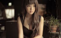 Mature brunette giving