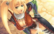 Log dick stuff her slit